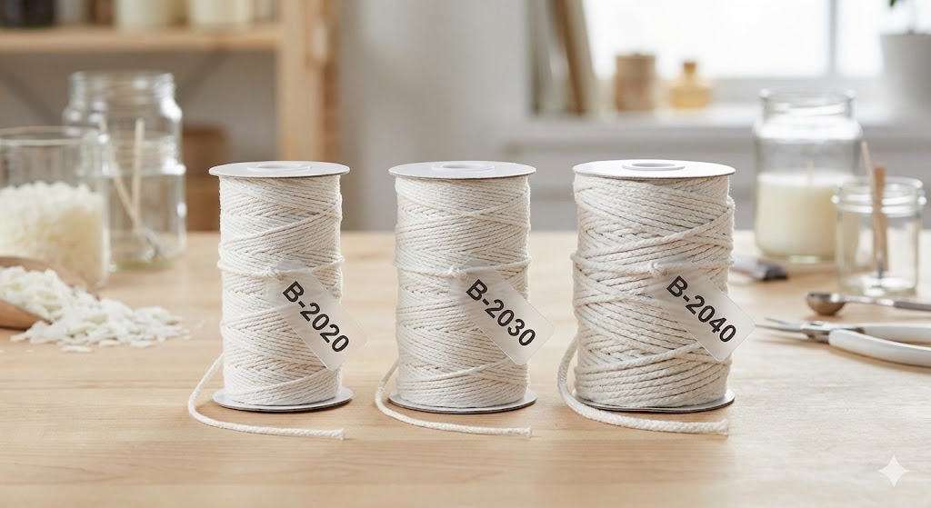 tipos de pavio para velas aromaticas